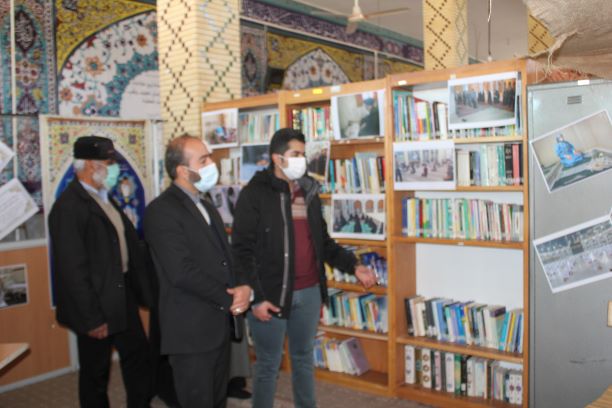 برگزاري نمايشگاه کتاب و پوستر هاي نماز در کانون فرهنگي هنري  ضحي، مسجد امام حسن (عليه السلام) بروجن